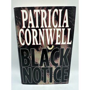 Black Notice Patricia Cornwell 1999 Hardcover First Edition Crime Thriller